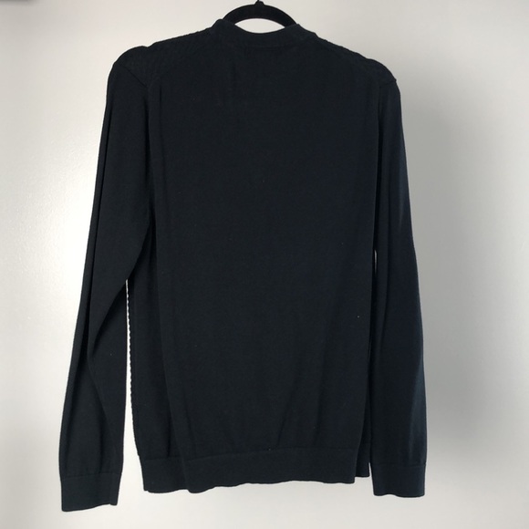 Used Banana Republic Button-Up Cardigan in black. - Picture 3 of 3